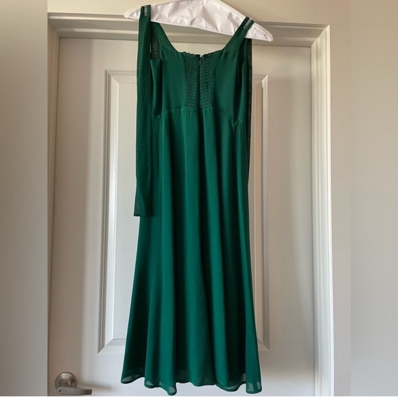 Reformation Twilight Midi Dress | Emerald | Size 2 - Picture 14 of 14